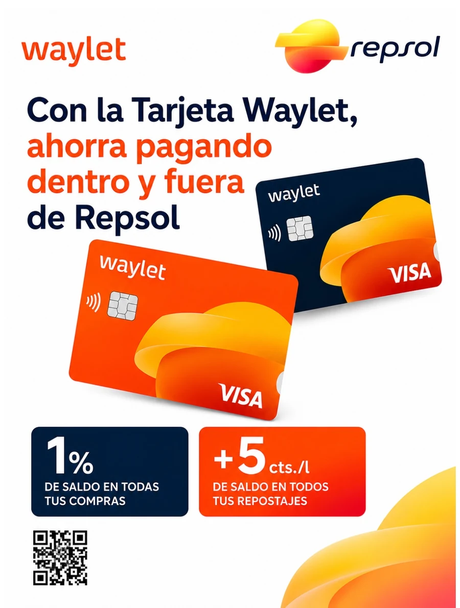 Promoción Repsol Waylet del mes